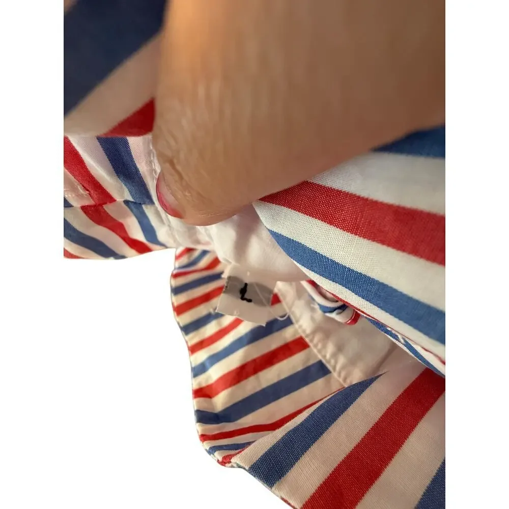 The Beaufort Bonnet Company Red/Blue/White Striped Beaufort Bucket Hat Size L - Picture 6 of 6